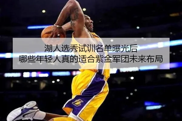 湖人选秀试训名单曝光后 哪些年轻人真的适合紫金军团未来布局